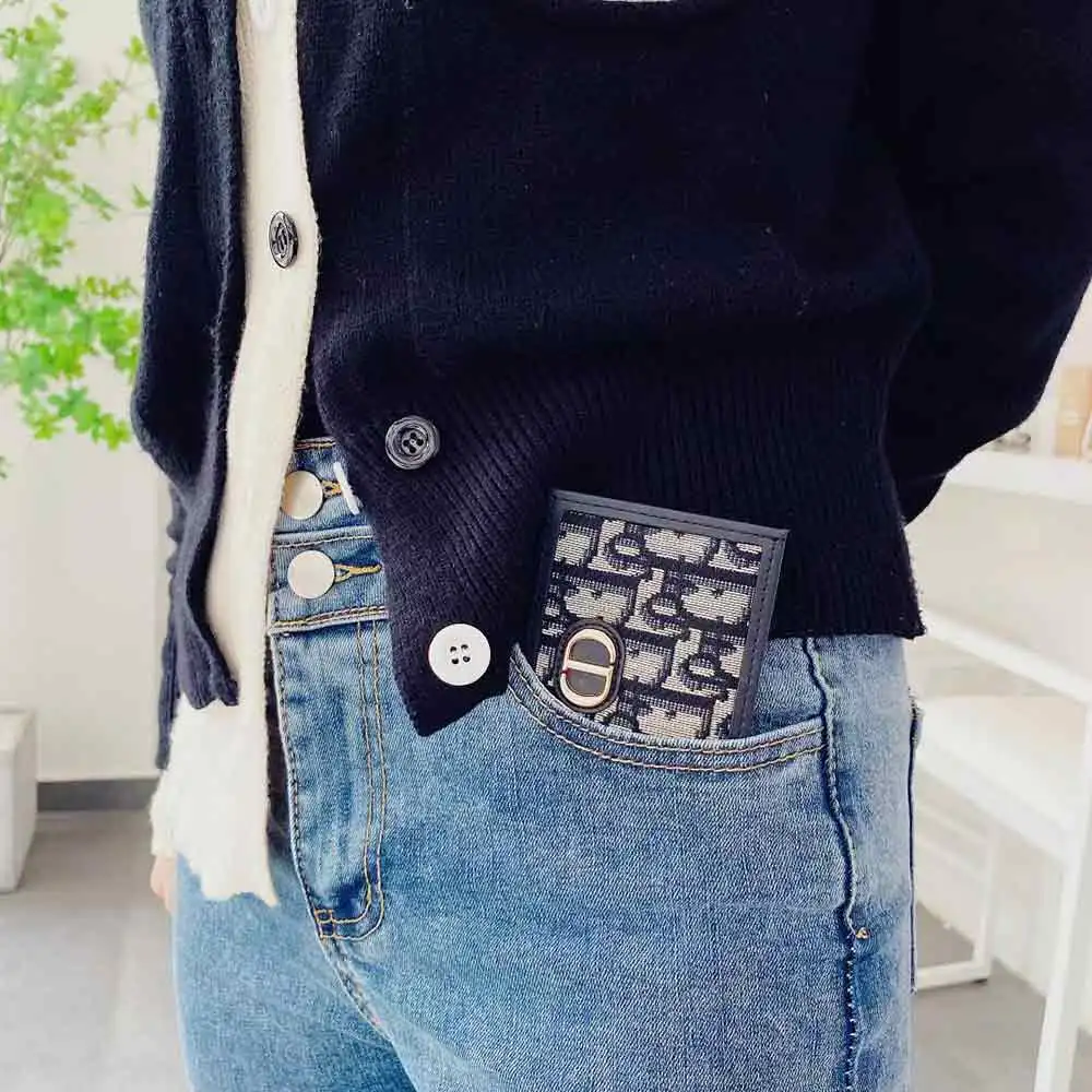 

Fashion Keychain credit card holder PU Leather Passport ID Business Card Holder Travel Credit Wallet for Men Purse Case