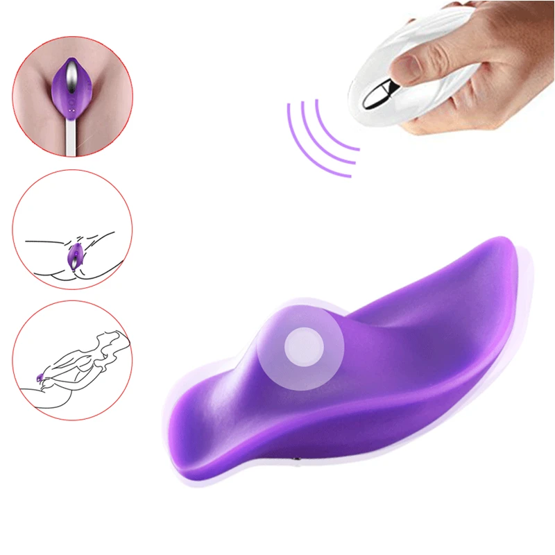 Вибратор-бабочка невидимый вибратор для стимуляции клитора женский оргазм
