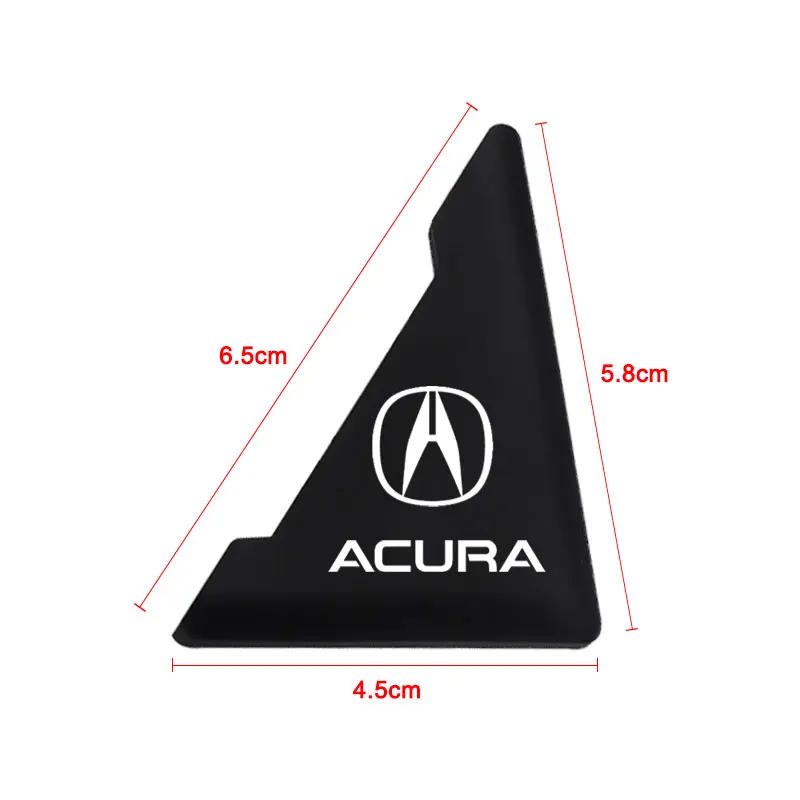 Накладка на угловой бампер двери автомобиля для Acura RDX NSX TL RSX RL MDX TSX Integra RLX ZDX CL EL CSX