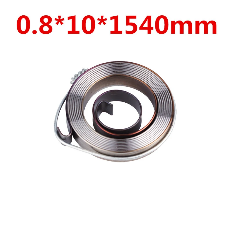 1 шт. настраиваемая пружина постоянного напряжения плоская спиральная толщина 0 8