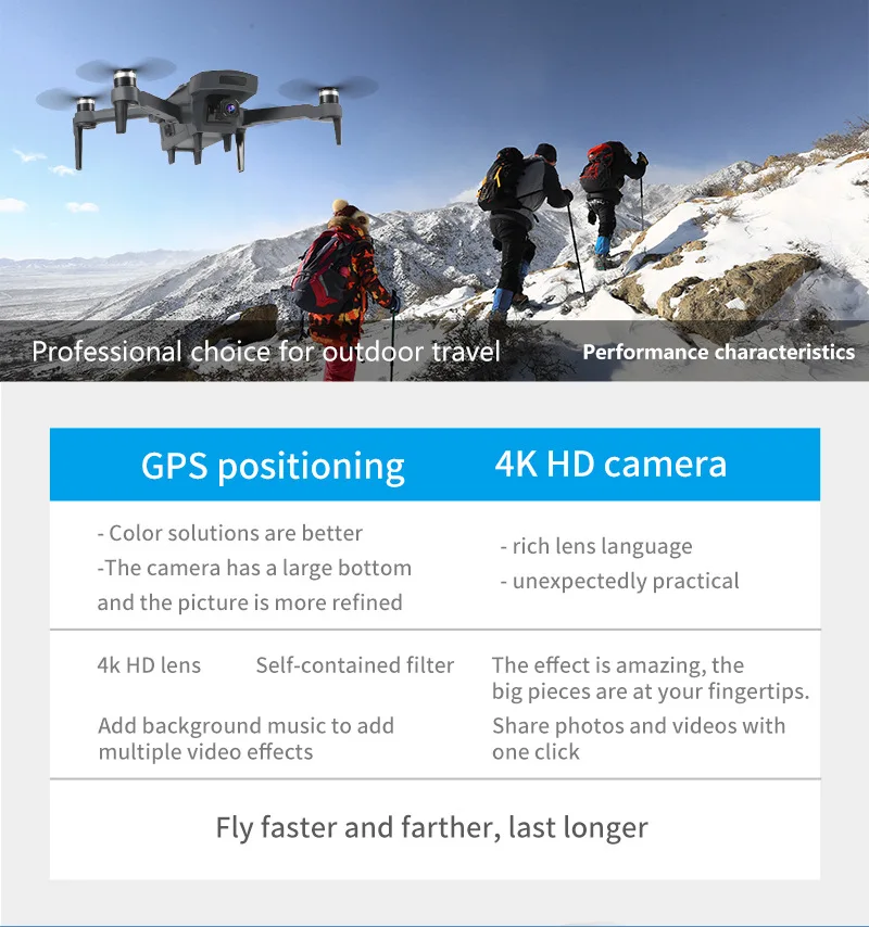 Дрон K20 с бесщеточным двигателем 5G gps 4K HD Двойная камера Профессиональный складной Квадрокоптер 1800 м радиоуправляемая игрушка подарок для мальчика