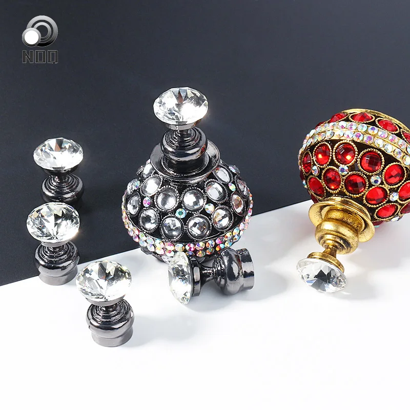 Накладные ногти NOQ сплав алмазная основа кончики пальцев металлическая