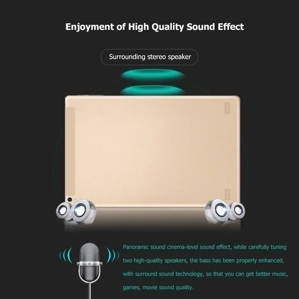 2020 Google Tablet 1280*800 IPS Screen 10.1 Inch Ten Core 6G+128G Android 8.1 WiFi Tablet Dual SIM Card  4G WiFi Call Tablet