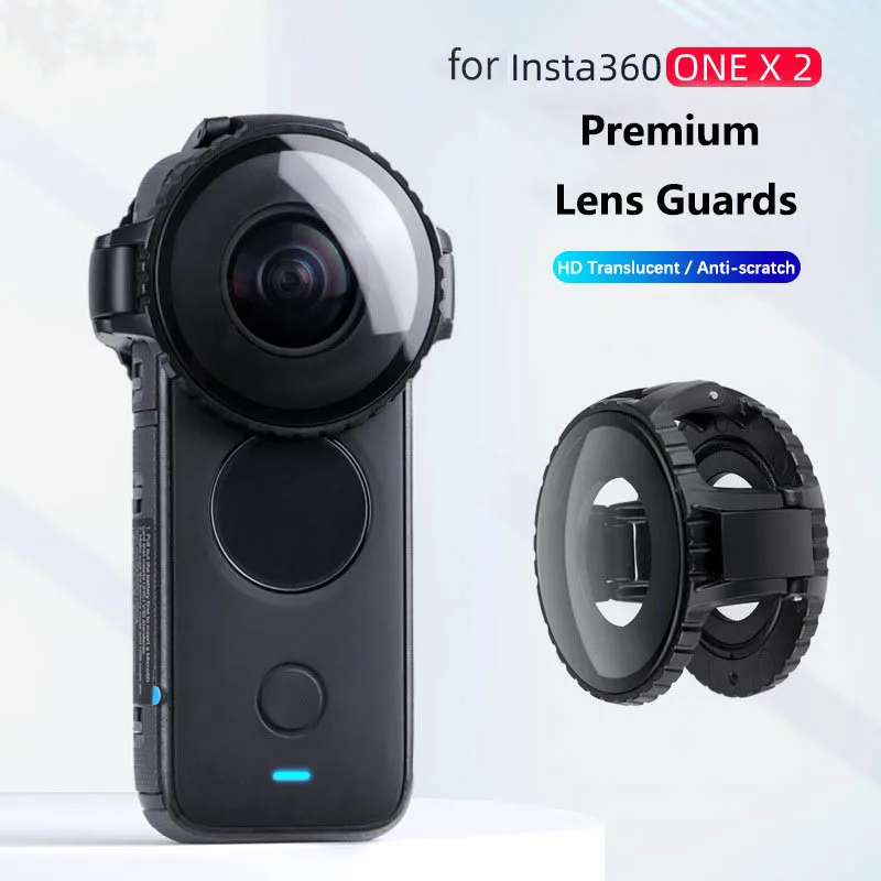 Новейшая защита для объектива Insta360 One X2 Premium, полная защита, обновление экрана, крышка для объектива