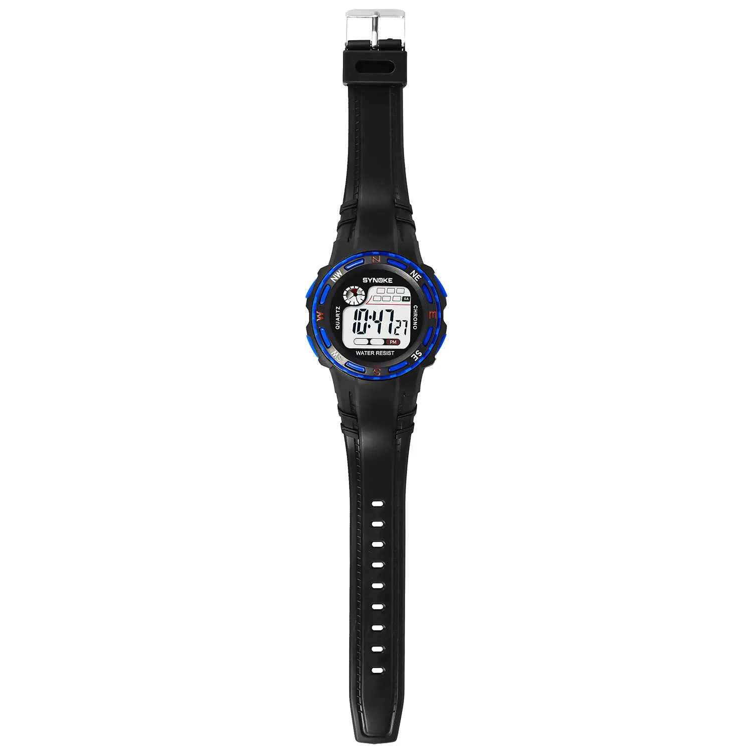 SYNOKE 2020 Новые Детские Водонепроницаемые цифровые часы светящиеся с будильником