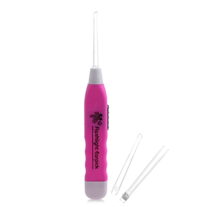 H7JC 1PC New Ear Pick Wax Remover Cleaner Curette Gadget With LED Flashlight Light | Красота и здоровье