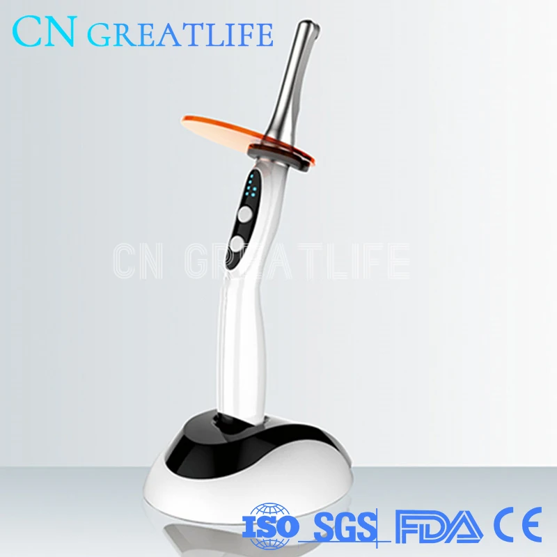 

15w Big Power Blue Light 1 Sec Cure 2mm Resin 2300mw/cm2 Led Lamp Dental Cure Dental Curing Light Led