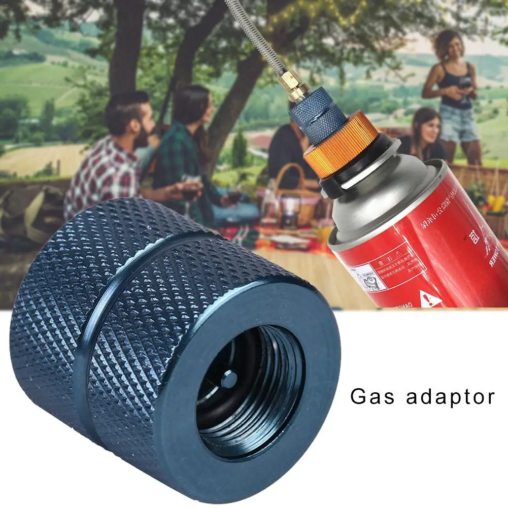 Внешний адаптер для заправки природного газа кемпинга картридж с газовой