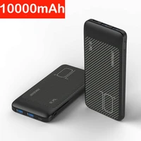 slim power bank 10000mah portable charger external battery powerbank 18w pd two way fast charging poverbank for xiaomi mi iphone