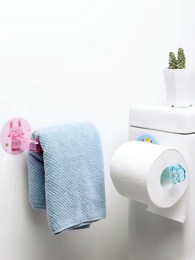 С рисунком в виде кошачьей лапки отверстие Бесплатная держатель рулона бумаги