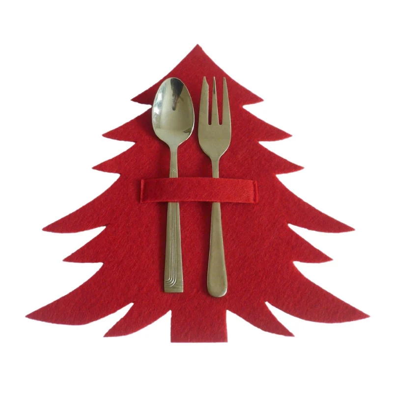 Дизайнерские ложки на новогоднюю елку 2020 украшение для дома чехол вилок