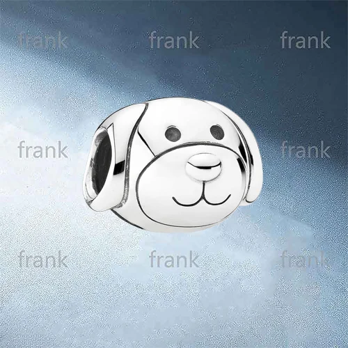 

791707 CUTE DOG SILVER CHARM