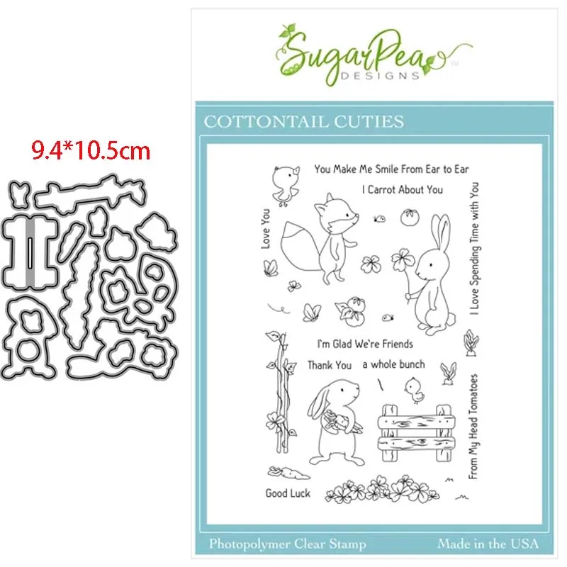 

Bunny fence Troqueles de corte de metal scrapbooking stamps and dies Metal die cutters for scrapbooking Dies scrapbooking