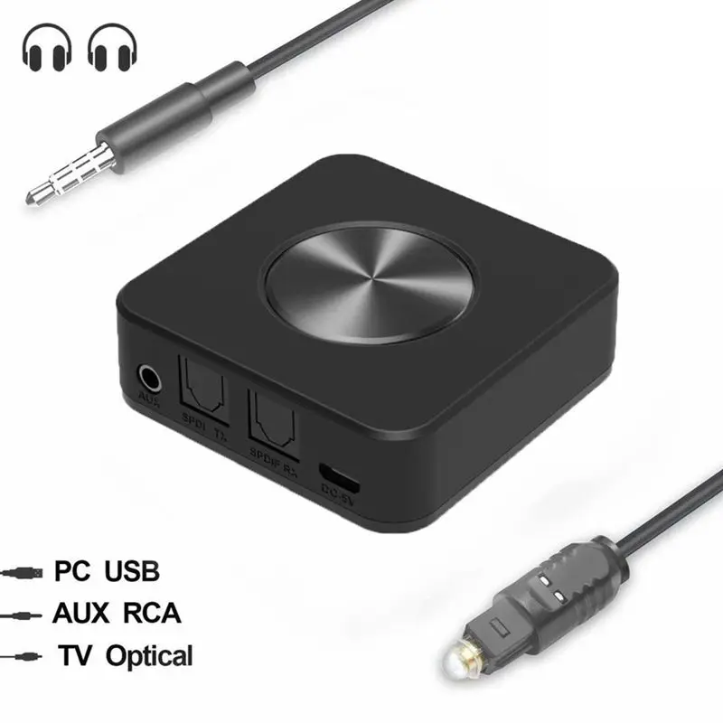 2 в 1 Bluetooth передатчик приемник Aptx низкая задержка беспроводной аудио адаптер CSR8675