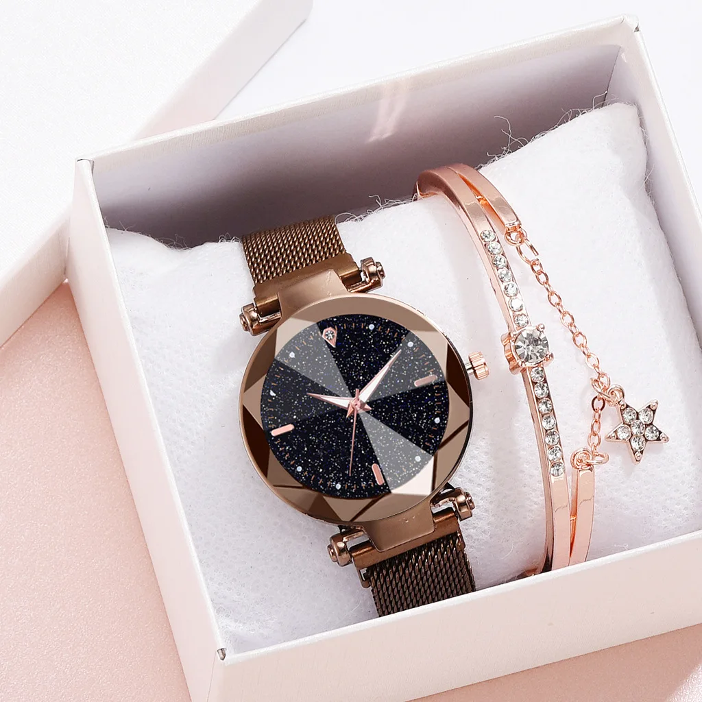 Женские часы reloj mujer звездное небо роскошные 2019 элегантные модные женские