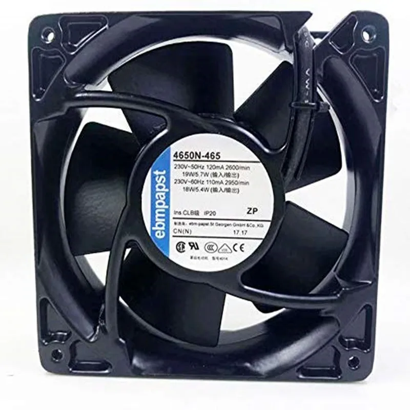 

4650n-465 /A02 230V Original Genuine 12CM All-Metal high Temperature Resistant Fan 6months Warranty