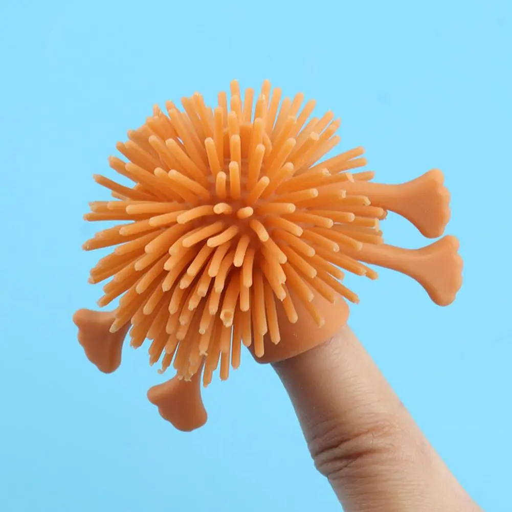 

2021 Finger Puppets Baby Mini Animals Educational Hand Cartoon Animal Plush Doll Finger Puppets Theater Plush Toys For Children