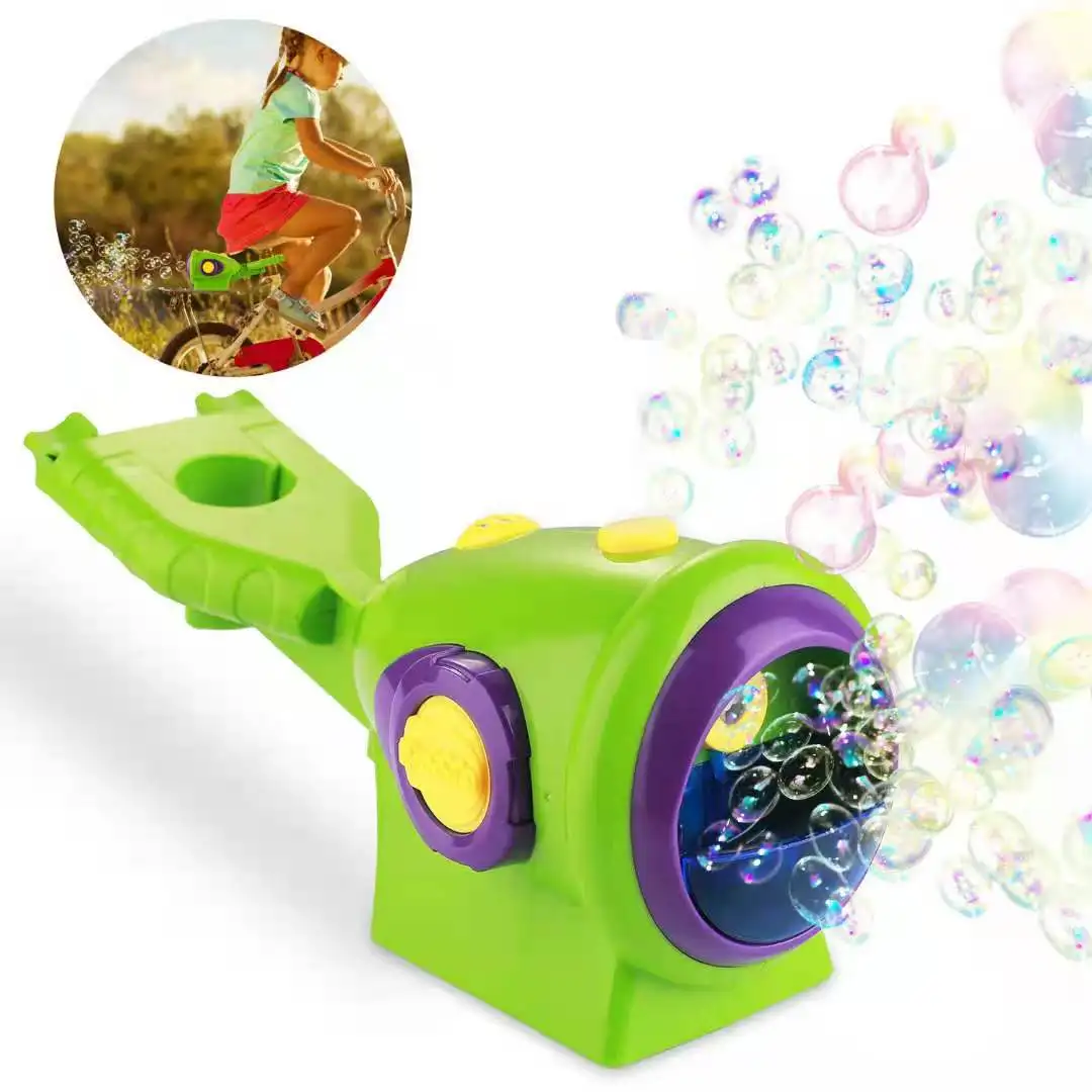 Color bicycle electric bubble machine increases outdoor fun Children's toy gifts Kids Play Water Games Toy