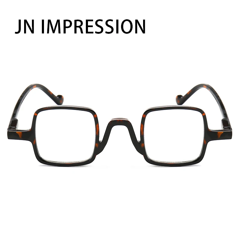 J N Blue-light-proof reading glasses Square frame Plastic mirror leg Prescription +1.0+1.5+2.0+2.5+3.0+3.5+4.0 T18188 | Аксессуары для
