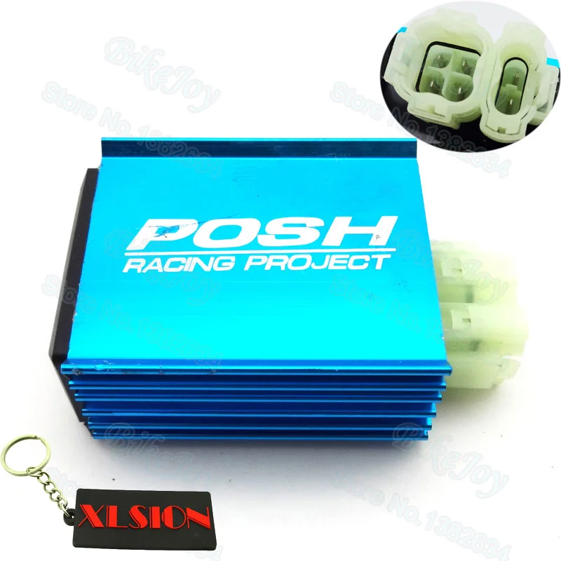 Синяя коробка зажигания AC CDI для скутера квадроцикла мотоцикла мотокросса|wire