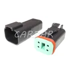 1 Набор 4 Pin DT06-4S DT04-4P черный цвет водонепроницаемый Электрический разъем автомобильное контактное гнездо для Deutsch