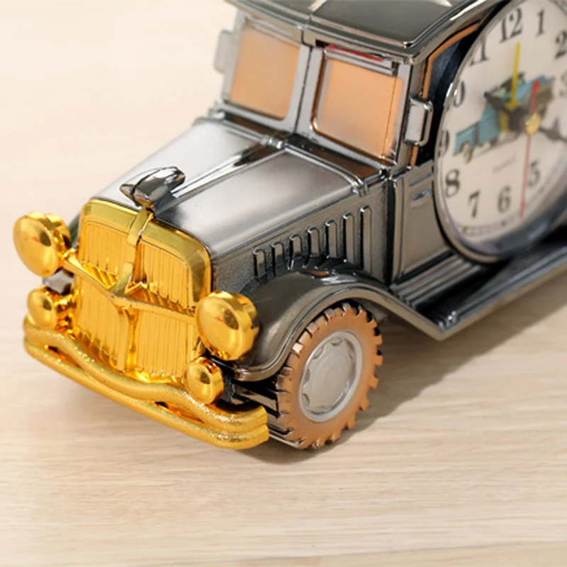 Новая Винтажная модель автомобиля snooze Будильник-проектор цветной дисплей с