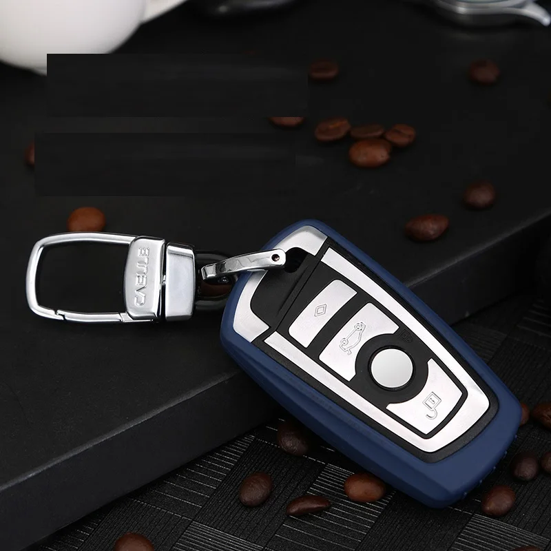 Чехол для ключа от автомобиля BMW X1 X3 X4 M3 X6M4 M5 520 525 f30 f10 F18 F05 F10 F20 F30 Z4 E90 мягкий ТПУ