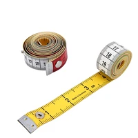 lmdz durable soft tape measure 1 5m60in sewing tailor tape body measuring measure ruler sewing tools with snap fasteners