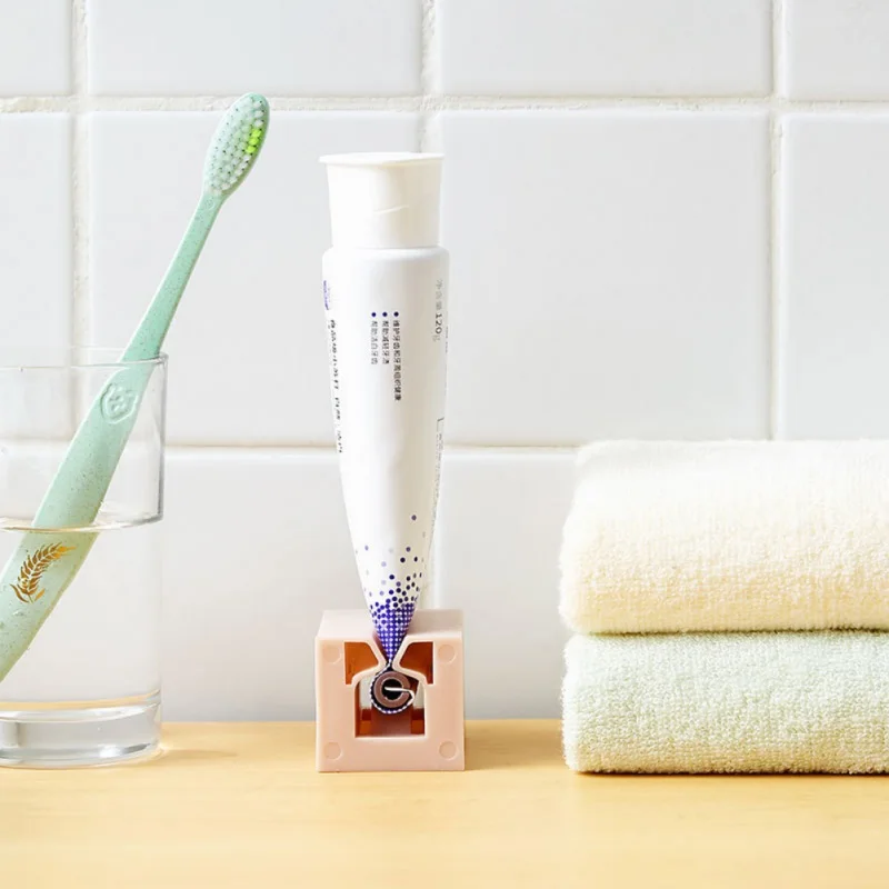 

For Ointment Toothpaste Hot Manual Rolling Tube Toothpaste Squeezer Winder Holder Dispenser Plastic Toothpaste Cream Squeezers