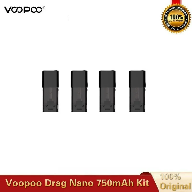 Оригинальный набор VOOPOO DRAG Nano Pod аккумулятор 750 мА/ч картридж P1 1 0 мл электронная