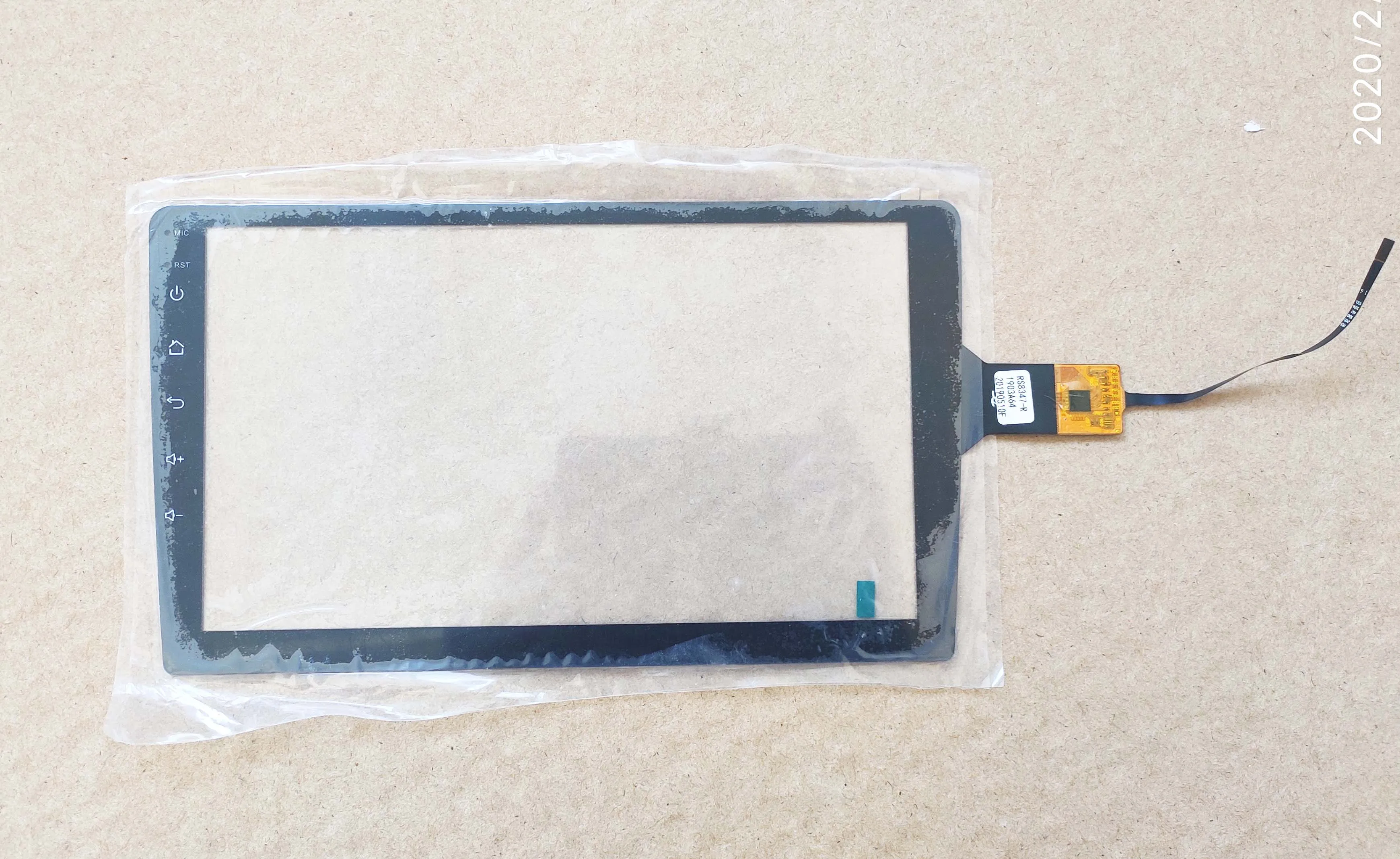 9 дюймов 10 2 дюйма I2C интерфейс Емкостный Универсальный 2.5D G + сенсорный экран для
