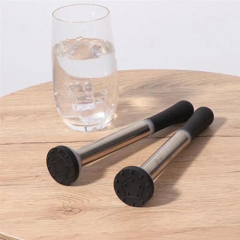 2 шт. полезный коктейльный мудлер посуда для бара смеситель из нержавеющей стали