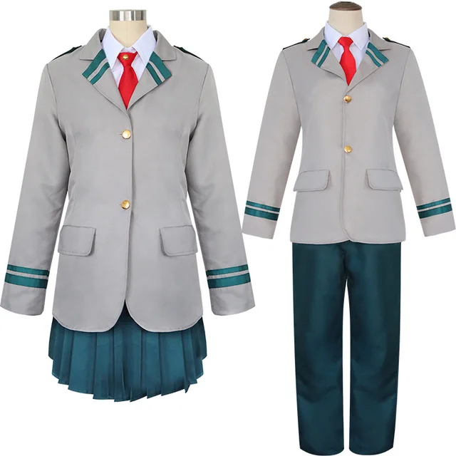 

My Hero Academy Izuku Cosplay Costume Hero Academia School Uniform Suit
