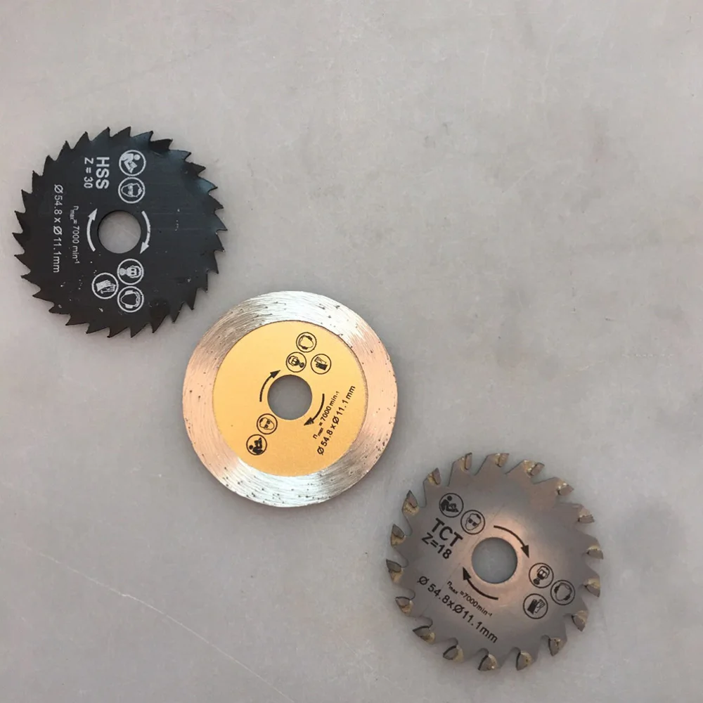 

3Pcs High Steel Mini Cutting Disk Grinding Cutting Discs with Connecting Rod