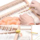 Поделки из дерева Вязание инструмент для плетения свитер шарф гобелен бобины палка одна осветительная головка, X7JE