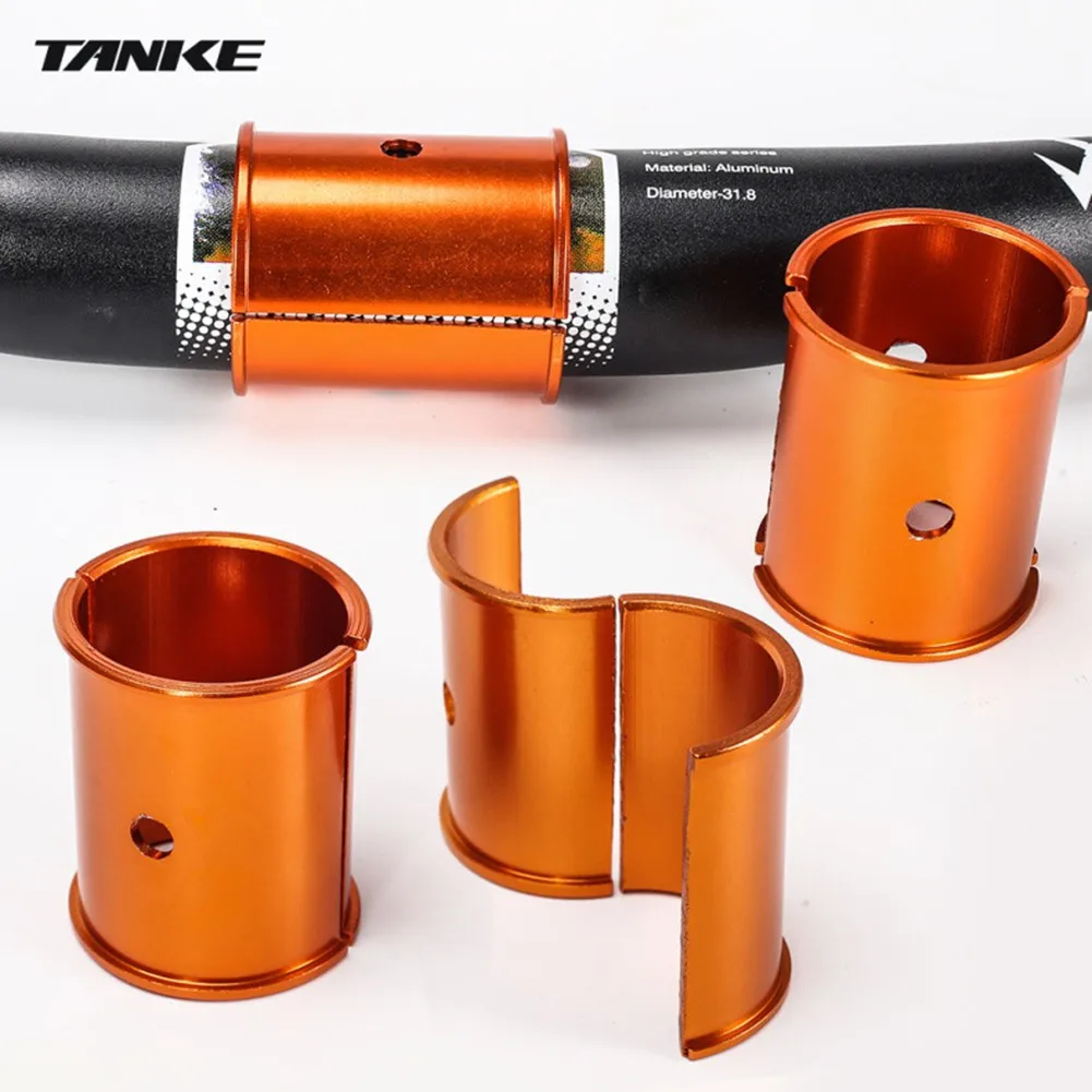 

TANKE Bike Handlebar Shim Spacer 31.8 To 35mm Handle Bar Bore Adapter Aluminum Alloy Bicycle Stem Shim Adapter Cycling Accessory