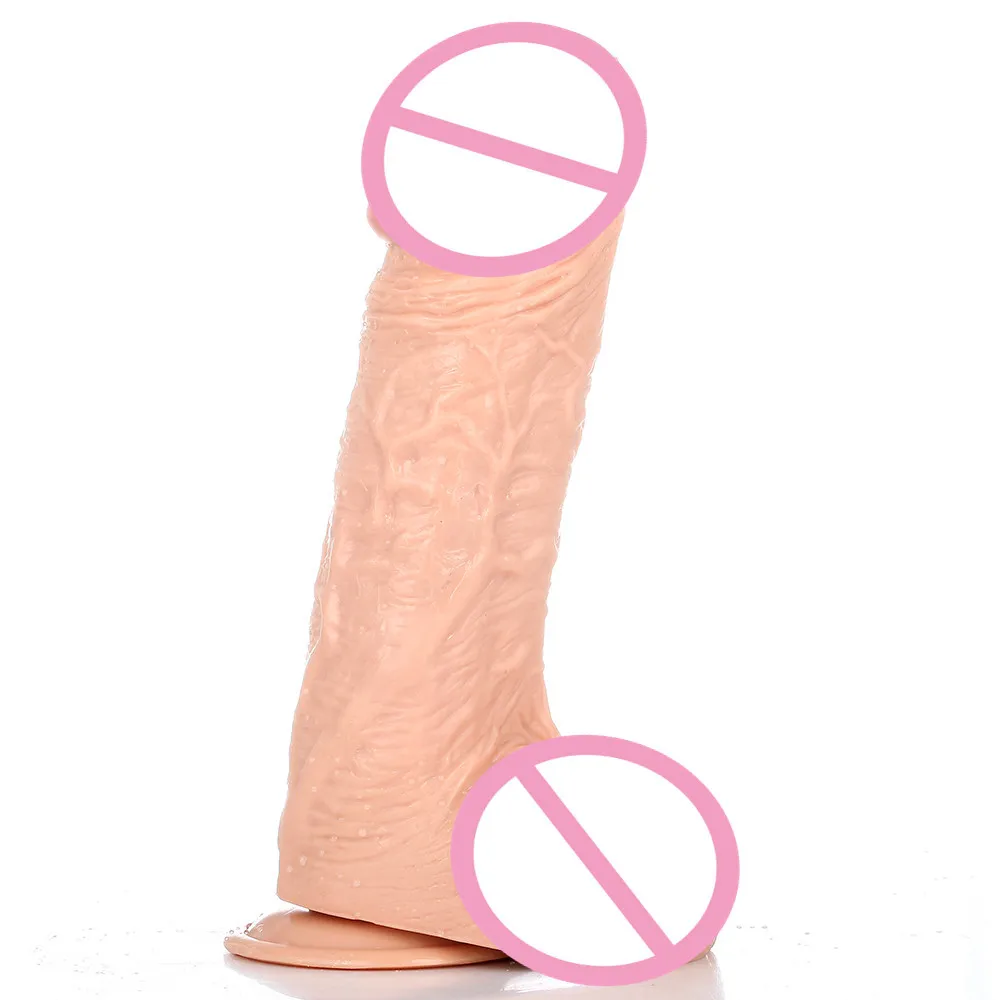Супер огромный толстый большой фаллоимитатор присоске мужской искусственный