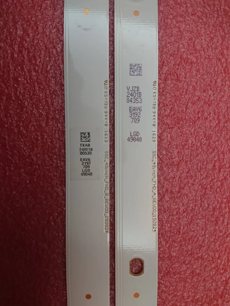 

New 20set=160 PCS LED backlight strip for 49inch TV LG 49LH5100 49LH5700 49LH51_FHD_A 49LH51_FHD_B SSC_49inch_FHD_A B