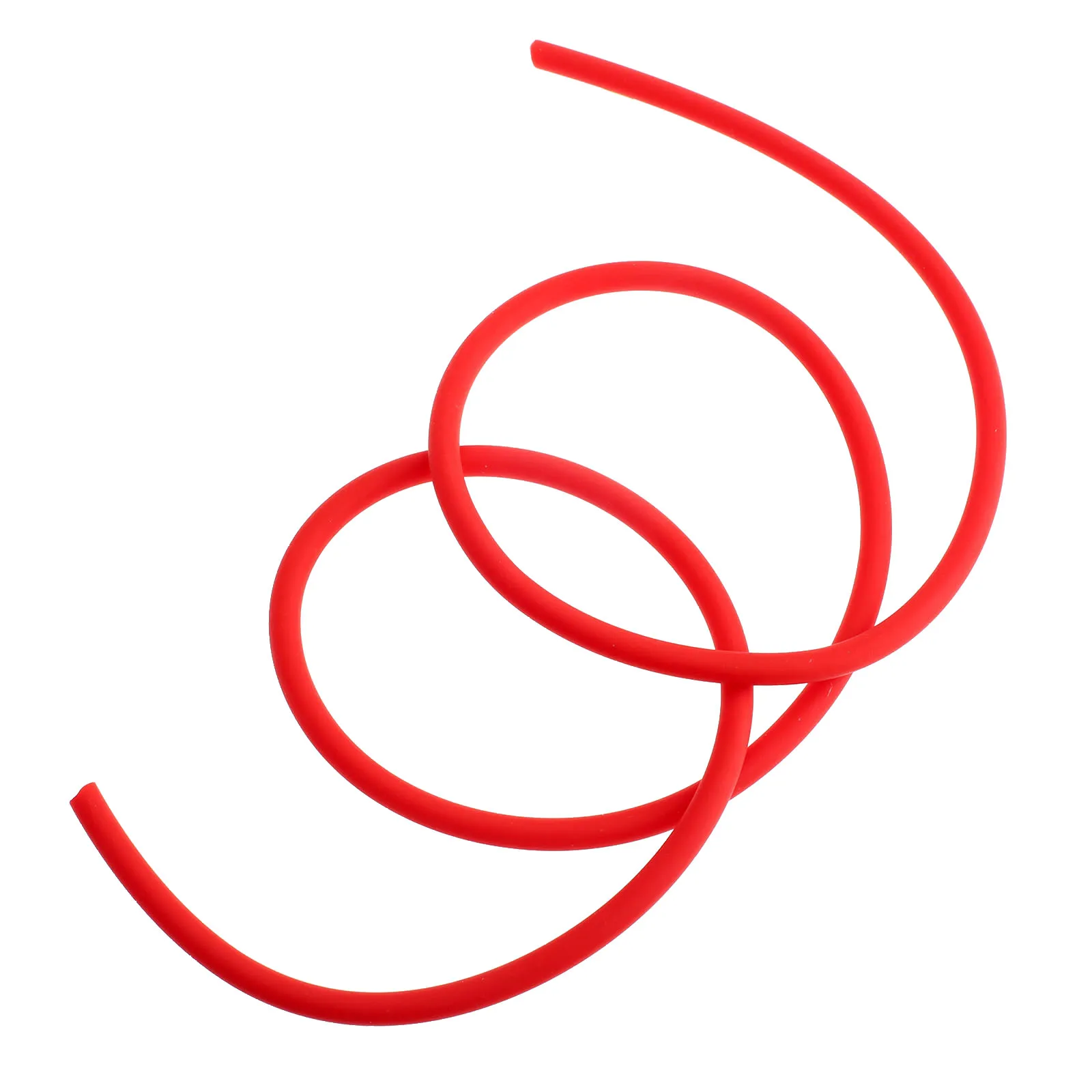 Красный Прочный 3060 натуральный латекс эластичный Запчасти резинкой трубки