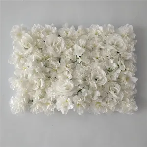 Белая шелковая Роза 40x60 см, искусственный цветок на стену для свадебного украшения, цветок на стену, романтический свадебный Декор для дома