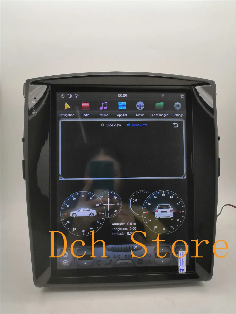 12,1 ''вертикальный экран Tesla стиль Android 8,1 автомобильный DVD gps плеер для MITSUBISHI pajero V97 V93 2006- Радио Навигация ips