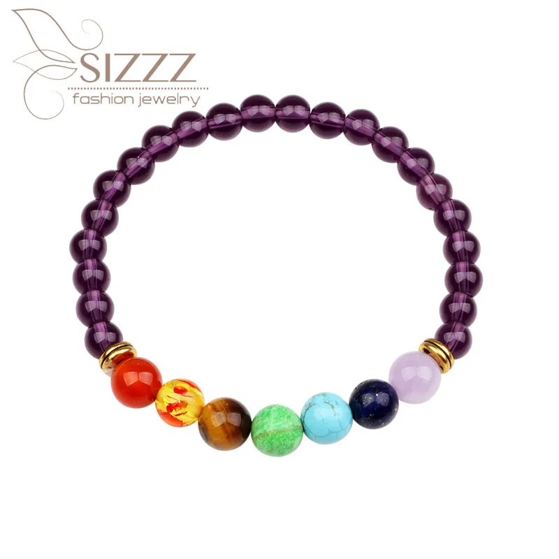 2019 европейский и американский новый круглый красочный бисерный фиолетовый