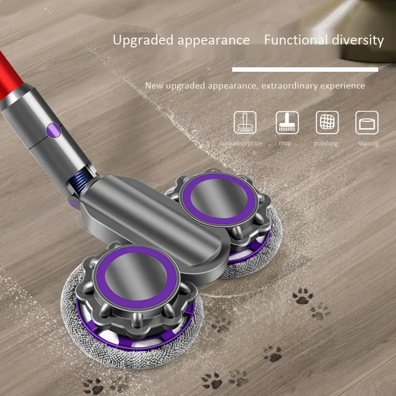 

Vacuum Cleaner Accessories,Suction and Drag Integrated Machine,Electric Mop Head for Dyson V7 V8 Replaceable Parts