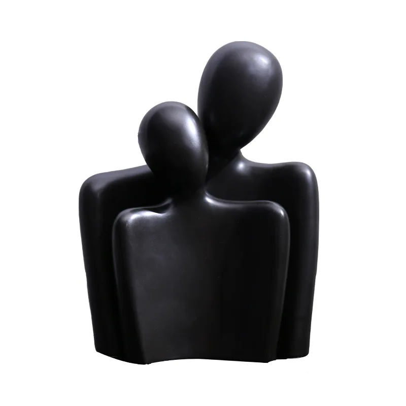 

Nordic Abstract Statue Resin Figurine Office Home Decoration Desktop Decor Handmade Crafts Sculpture Modern Art Figuras Decor