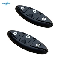 2pcs boat accessories nylon sailboats flip up folding pull up cleat dock deck boat marine kayak hardware line rope mooring cleat