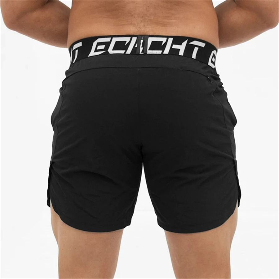 YEMEKE мужские спортивные шорты для фитнеса Бег Трусцой спортивные свободные прохладные дышащие быстросохнущие Бодибилдинг спортивная одежда мужские укороченные шорты