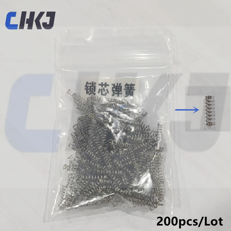 

CHKJ 200PCS/lot Lock Repair Spring Automobile Lock Core spring Door Lock Core Springs Various Types Of Special Free shipping