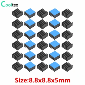 Радиатор алюминиевый, 8, 8 х8, 8 Х5 мм, 30 шт.