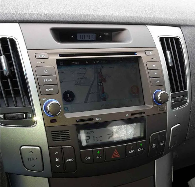 Автомобильный DVD плеер 6 2 дюйма android 8 0 GPS для HYUNDAI SONATA NF 7 1 2008 Восьмиядерный 4 Гб ОЗУ