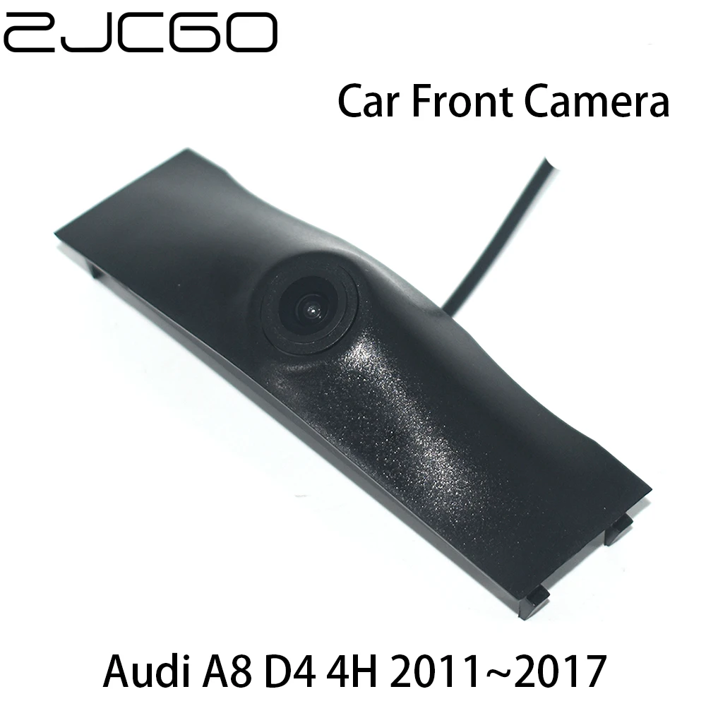 ZJCGO HD CCD Автомобильная камера переднего вида с логотипом парковки ночного видения